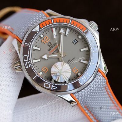 Best Quality Replica Omega Seamaster Planet Ocean Automatic Watches Gray Face